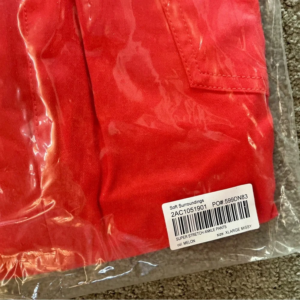 SOFT SURROUNDINGS Flattering Stretch Pull-On Slim Full-Leg- NEW XL - Picture 3 of 4